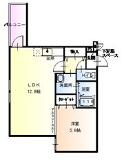 フジパレスKⅠ番館の間取り画像
