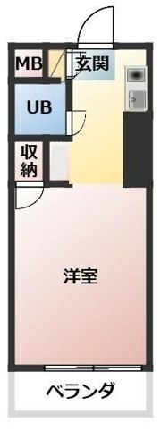 スカイコート西横浜第2の間取り画像