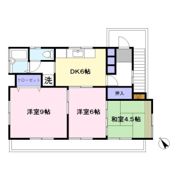 コーポKの間取り画像