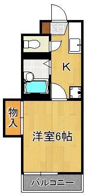 シャトレ永犬丸の間取り画像