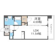 カーサレグラス福島野田の間取り画像