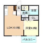 メゾンKの間取り画像