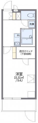 レオパレスグリーンヒルズ花園の間取り画像
