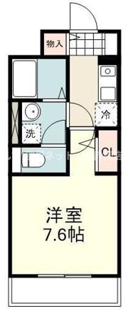 AFCレジデンスXVIの間取り画像