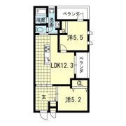 ヴェルデ合志の間取り画像