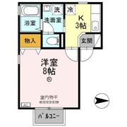 コーポKの間取り画像