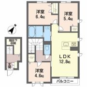 シャーメゾン瀬戸の間取り画像