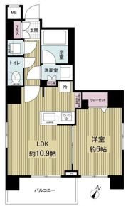 西日暮里フラッツの間取り画像