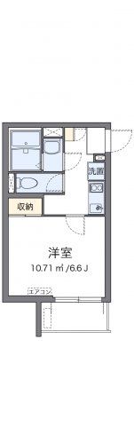 クレイノサンフラワー中台の間取り画像