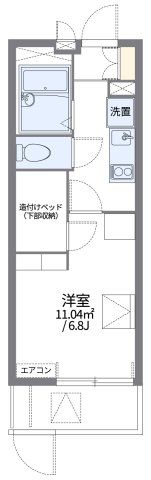 レオパレス寿光の間取り画像