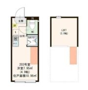 ハーモニーテラス志茂ⅩⅥの間取り画像