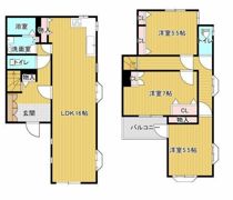 南沢1丁目貸家の間取り画像