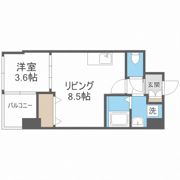 HS梅田EASTの間取り画像