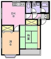 ハイツ静の間取り画像