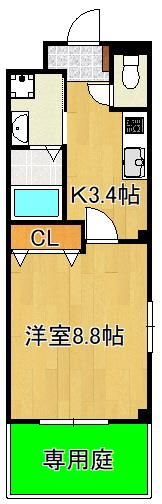 ソッジョルノ高田の間取り画像