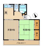 ラ・プラージュⅢの間取り画像