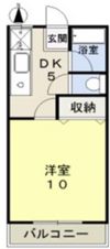 リズミラルUの間取り画像