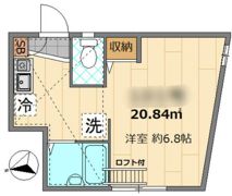 グランブルー大津の間取り画像