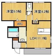 レガシーコートIの間取り画像