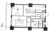 ツインタワー住利毛利館の間取り画像