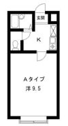 ベルシティイズミの間取り画像
