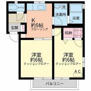 Flat Fの間取り画像