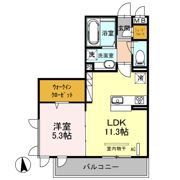 D-roomTODA Front Court Aの間取り画像