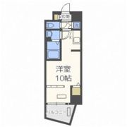 アクアプレイス天王寺Ⅲの間取り画像