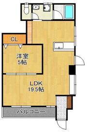 大西ビル（中央町）の間取り画像