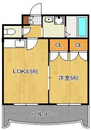ロイヤルセンターBLD．の間取り画像