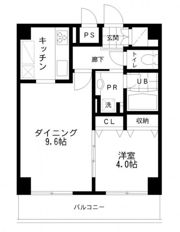 レジディア文京本郷Ⅱの間取り画像