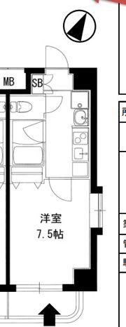パークビュー王子駅前の間取り画像