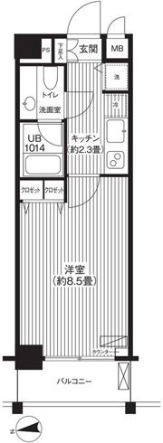 KJ新板橋の間取り画像