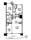 プラウド千里山田フロントの間取り画像