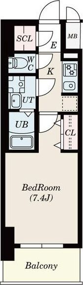 S-RESIDENCE池下駅前の間取り画像