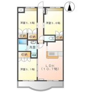 パレス・クレアの間取り画像