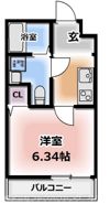 ドゥエリング千林商店街の間取り画像