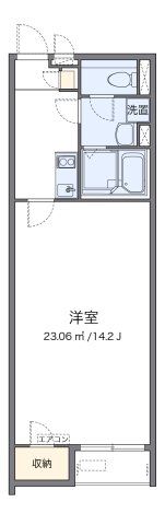 クレイノ石橋の間取り画像