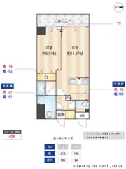 Alivis西葛西sulistaの間取り画像