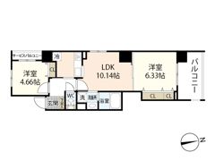 Glanz KAKOMACHIの間取り画像