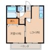 コーポドリームの間取り画像