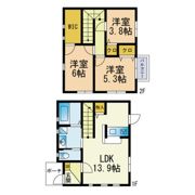 Sumika下大利駅前 A棟の間取り画像