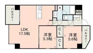 ロイヤルコンフォート龍田の間取り画像