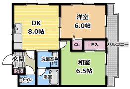 グリーンゲイブルスの間取り画像