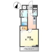 グレースタウン ミソノの間取り画像