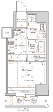 Log登戸Station／ログ登戸ステーションの間取り画像