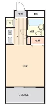 ラ・レジダンス・ド・京橋の間取り画像