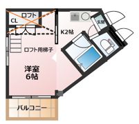 美羅夢Ⅷの間取り画像