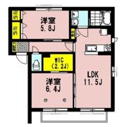 リヴェールコートA・B・Cの間取り画像