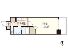 ロアール松川町の間取り画像